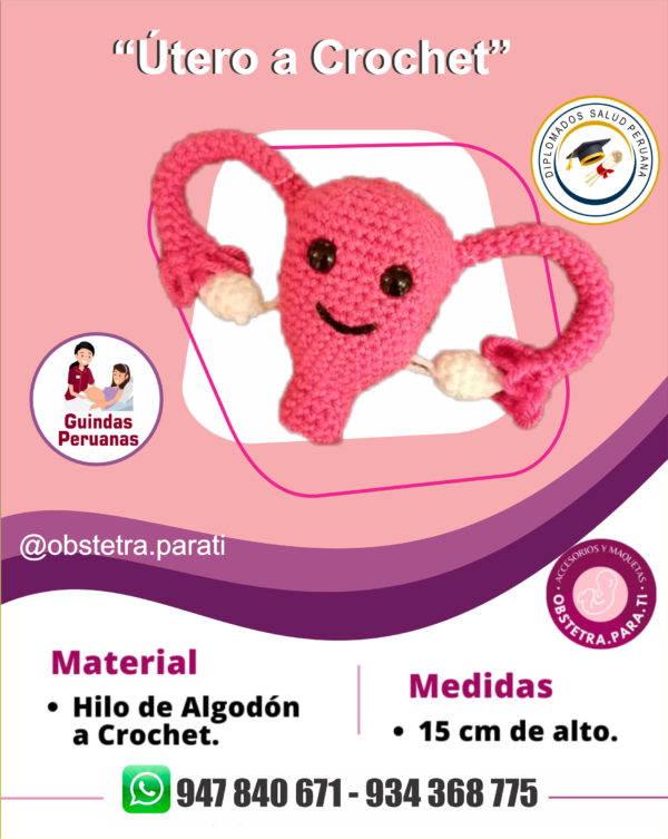 ÚTERO A CROCHET